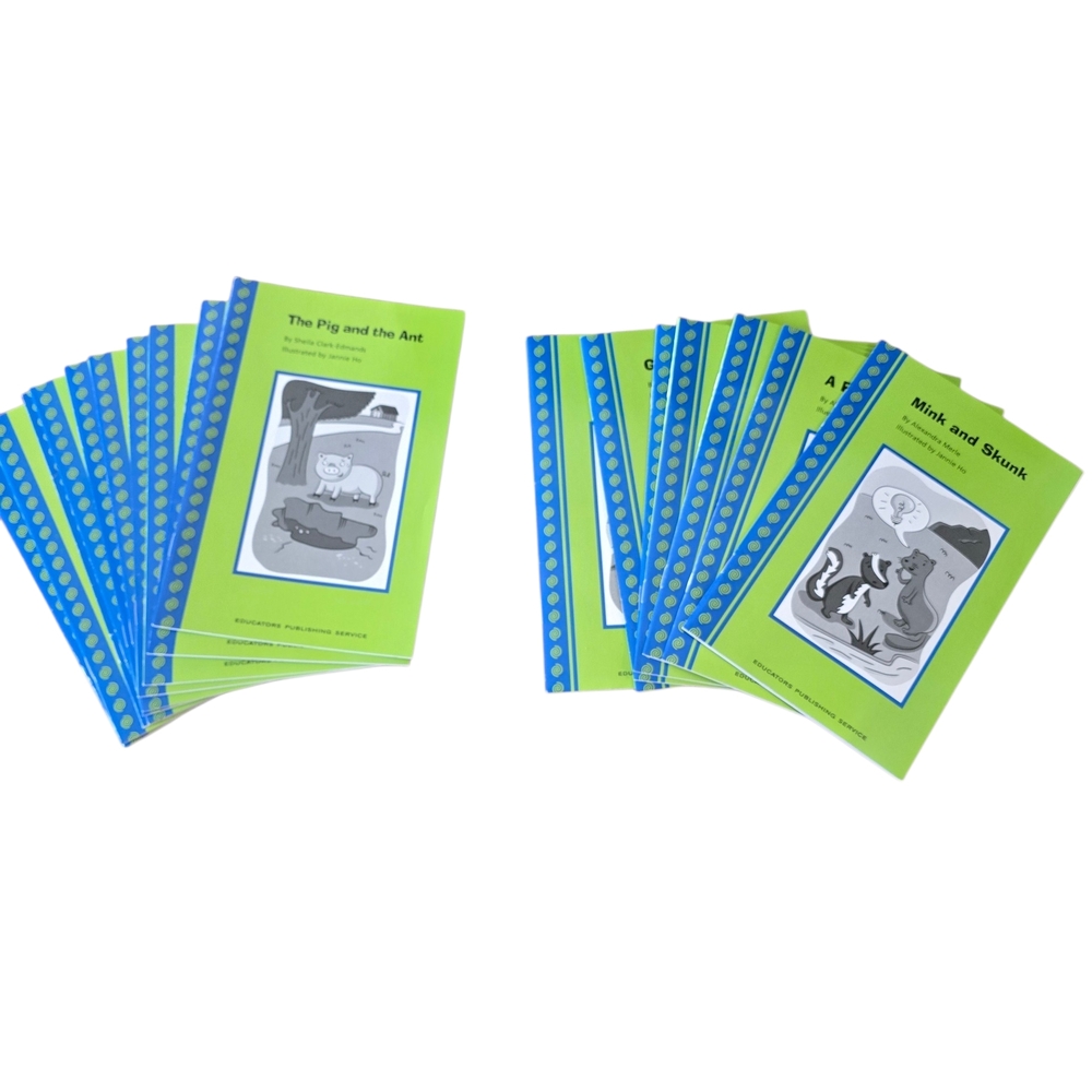 Green and Blue Children's Reader Booklets (Set)